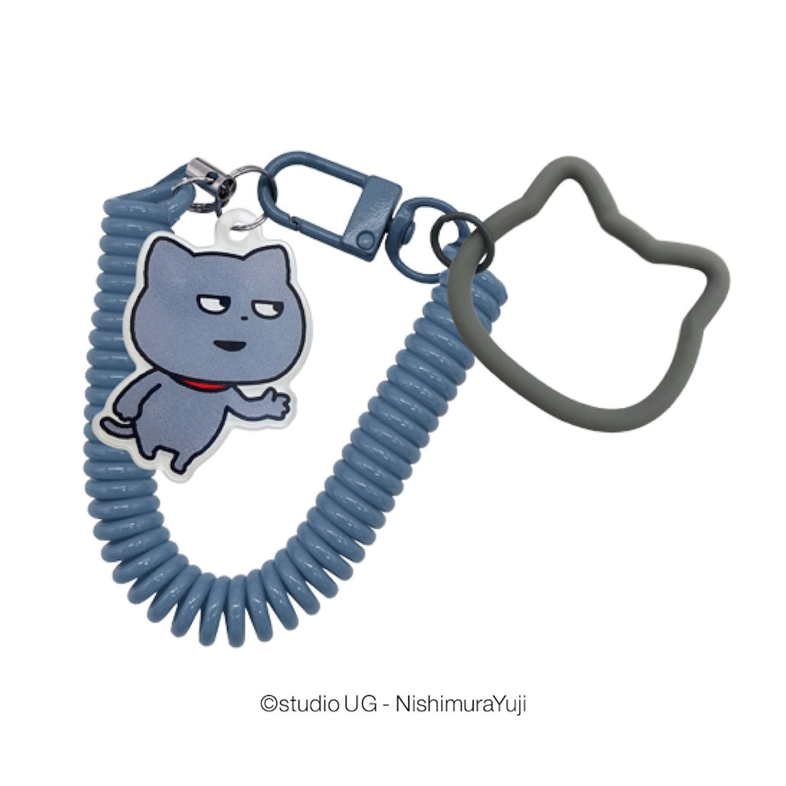 マルチコイルストラップ わるめのねこ