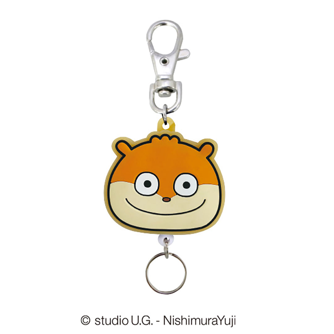 ラバーリールキーホルダー　こねずみ