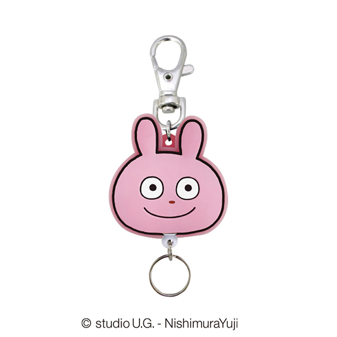 ラバーリールキーホルダー　ラブラビット