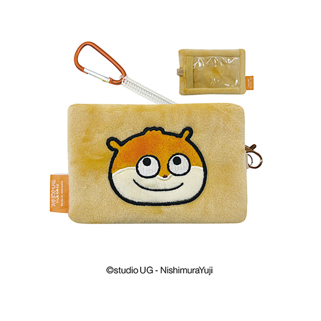 スタジオUG　スクエアパスケース　こねずみ
