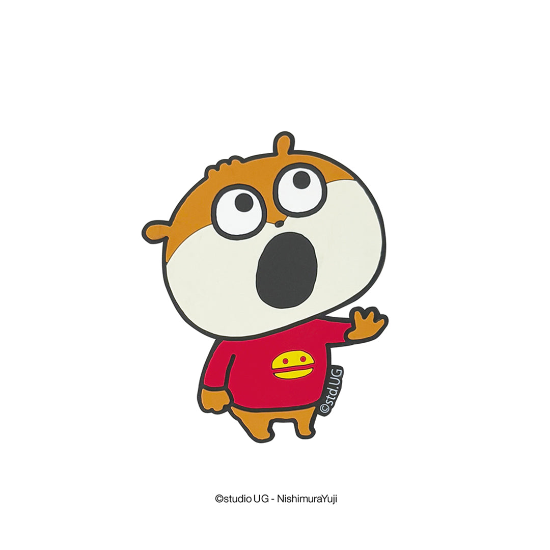 ぺったりラバー　こねずみ