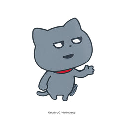 ぺったりラバー　わるめのねこ
