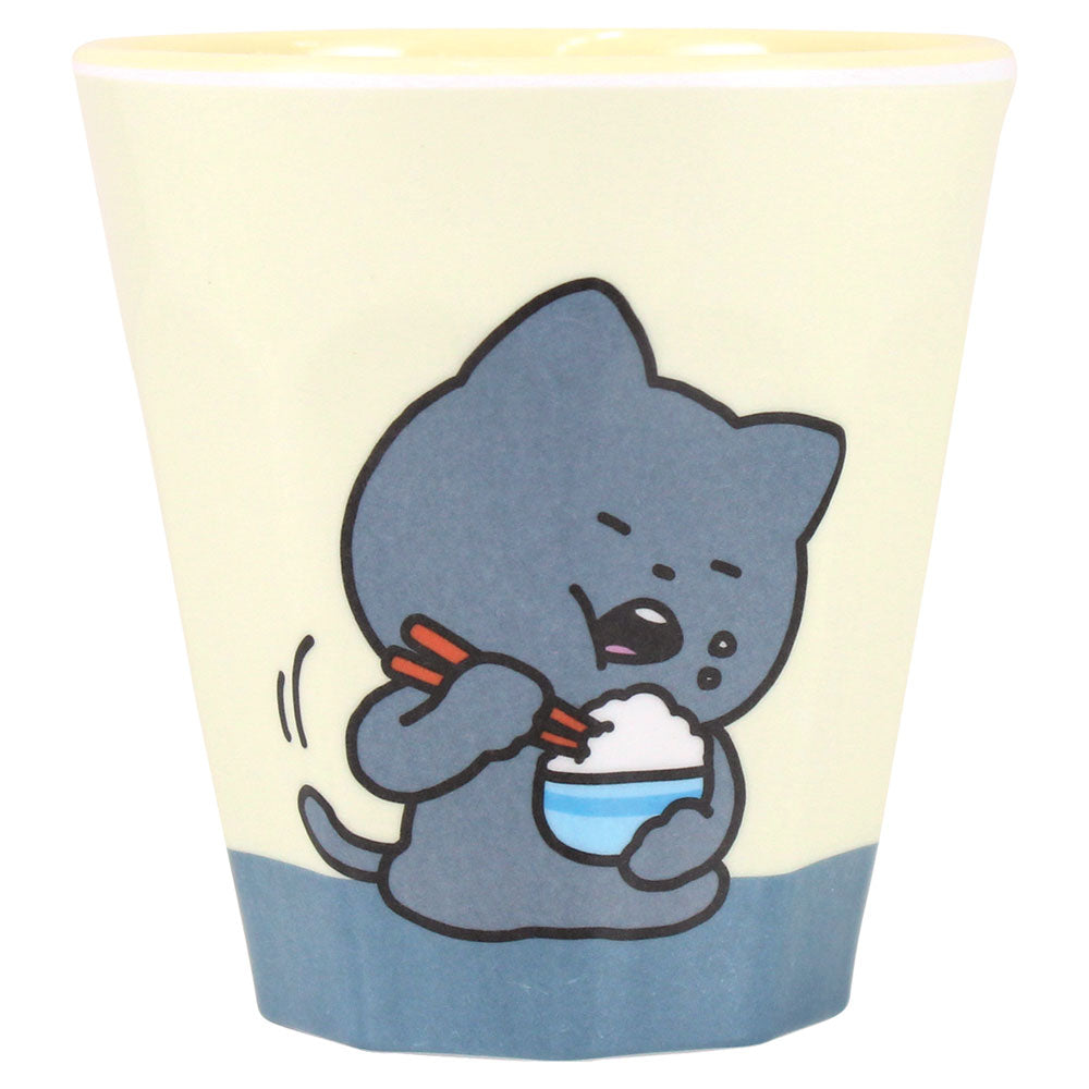 メラミンカップ　わるめのねこ