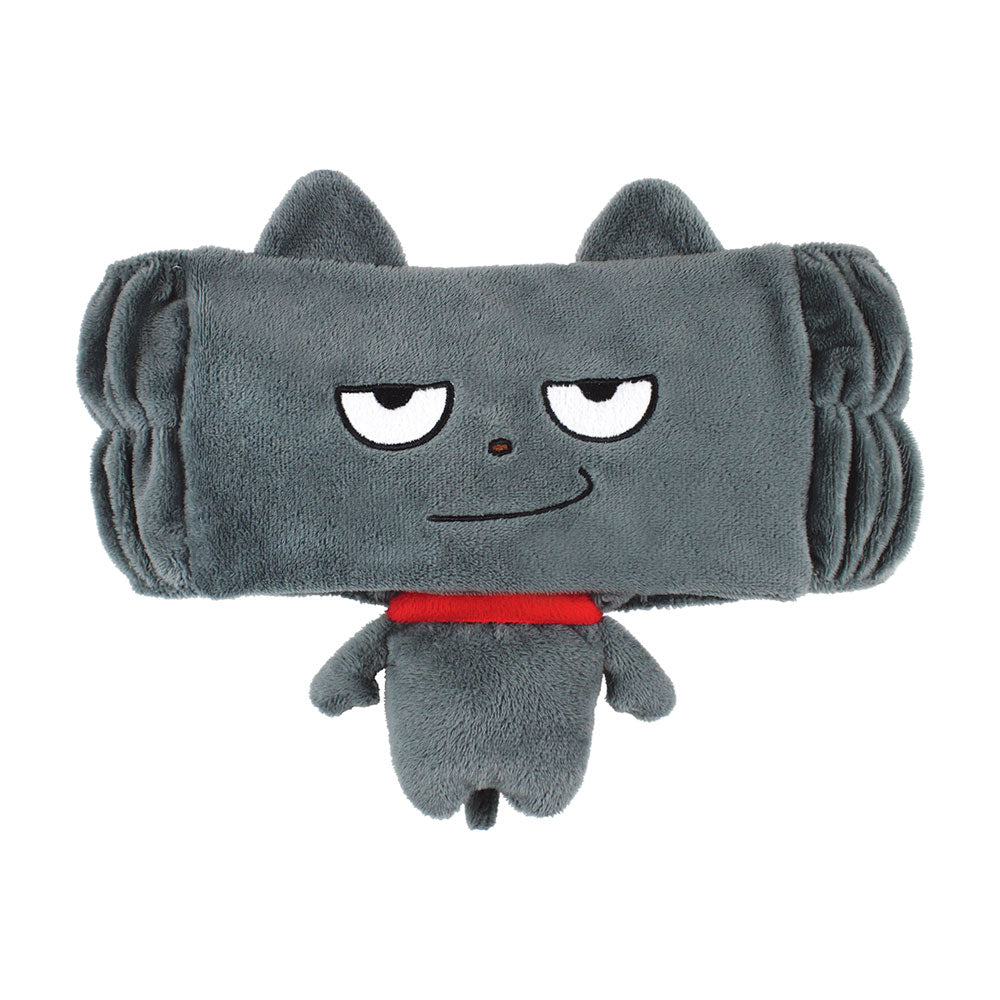 からだ付きフェイスヘアバンド　わるめのねこ