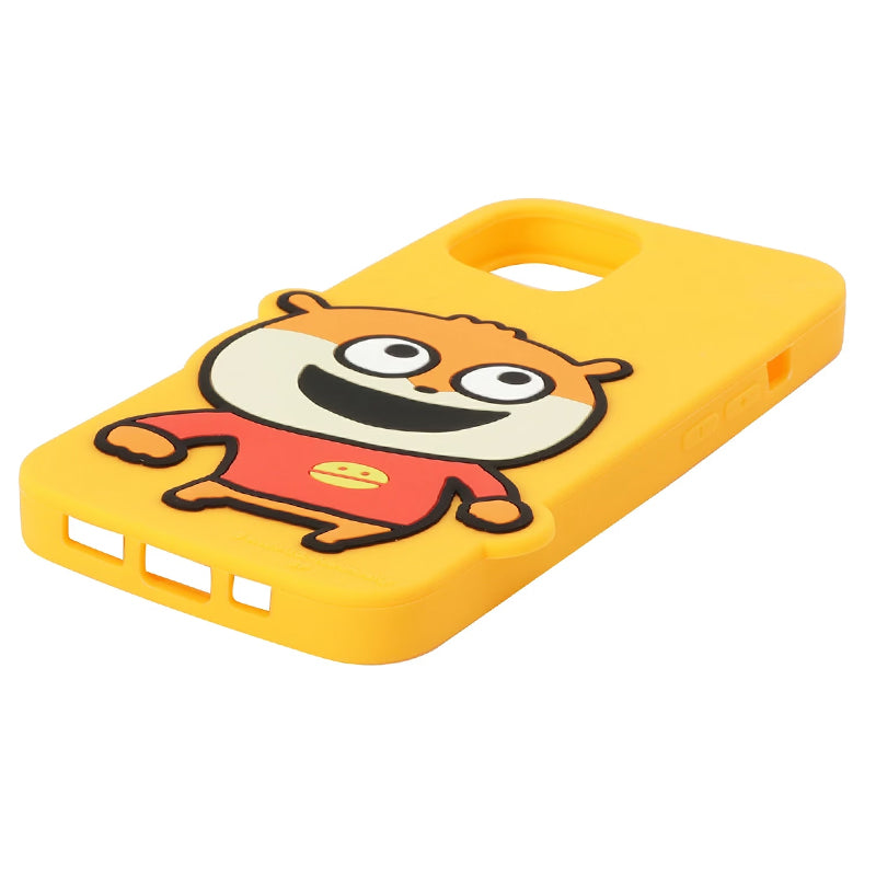iPhoneケース　iPhone13/14　対応シリコンケース　こねずみ