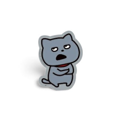 キャラクターステッカー　スタジオUG　わるめのねこ　すこしかわいい