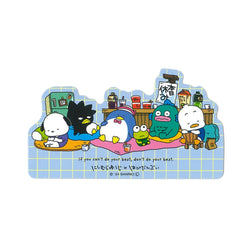 キャラクターステッカー　にしむらゆうじ×はぴだんぶい　本日休み