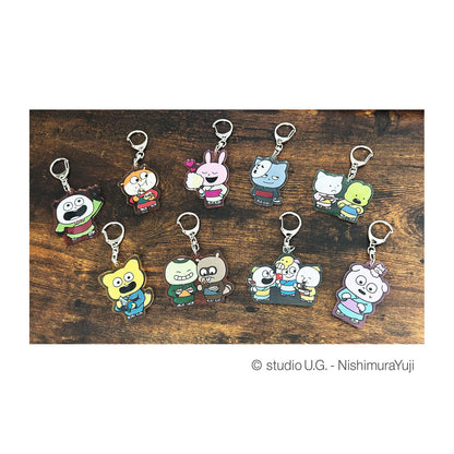 お祭りぺぺんぺん!　ブラインド　アクリルキーホルダー　セット