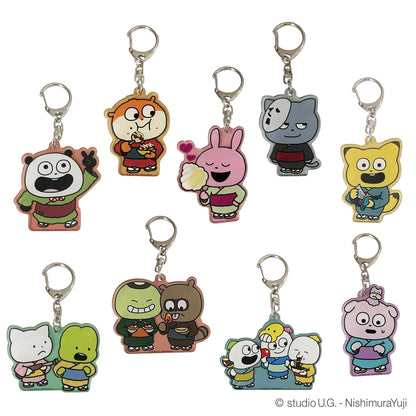 お祭りぺぺんぺん!　ブラインド　アクリルキーホルダー　セット