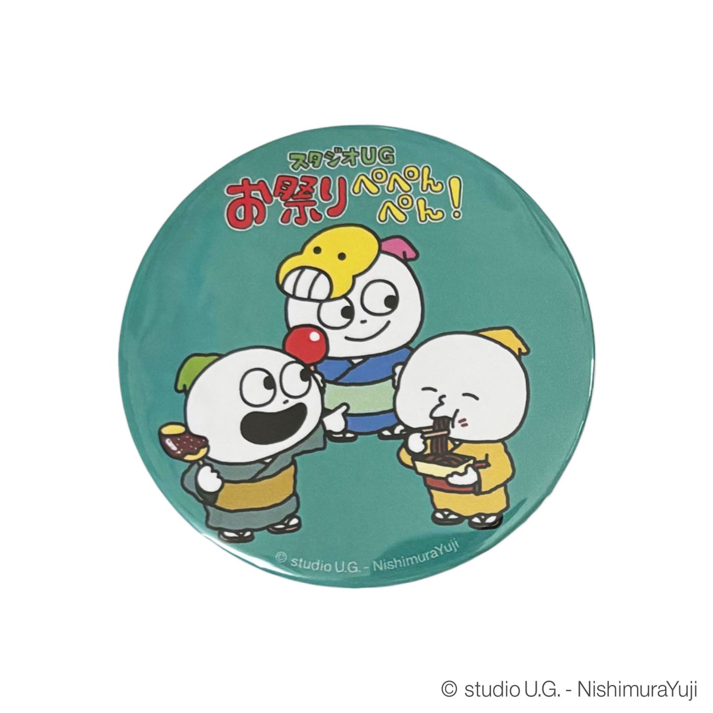 お祭りぺぺんぺん!　ブラインド　缶バッジ　単品