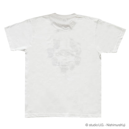お祭りぺぺんぺん!　Tシャツ　ホワイト