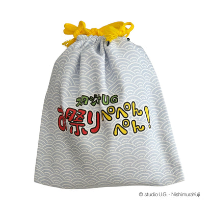 お祭りぺぺんぺん!　巾着　キービジュアル