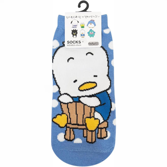 にしむらゆうじ×はぴだんぶい　靴下　キャラックス　あひるのペックル　リラックス