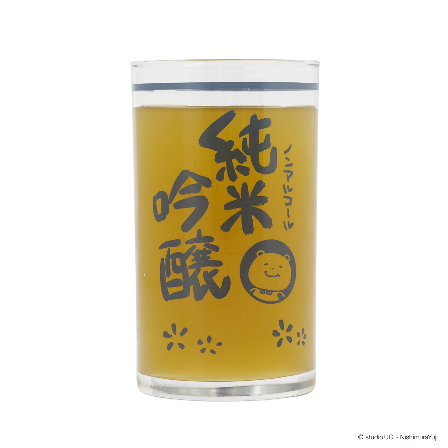 ミニグラス　スタジオUG　一滴の酒飲めず(純米吟醸)