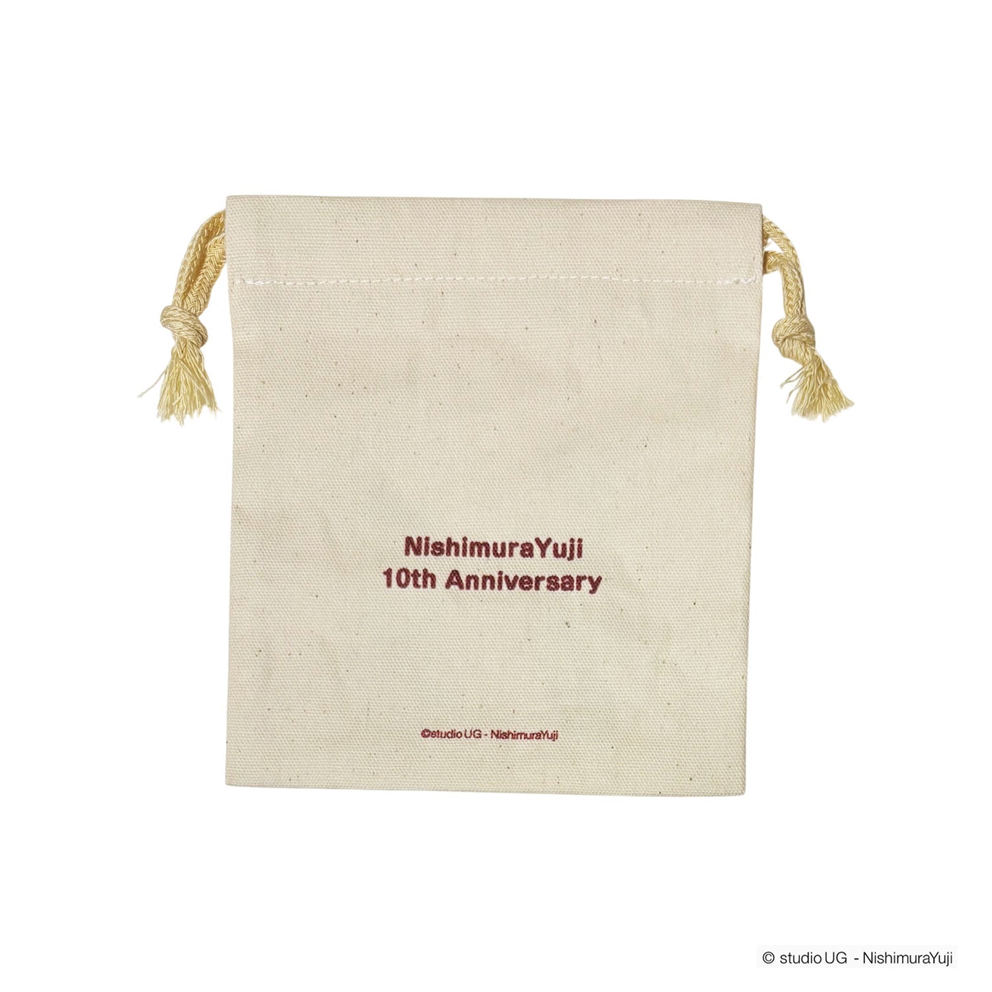 巾着　スタジオUG　ごきげんぱんだ　NishimuraYuji 10th Anniv