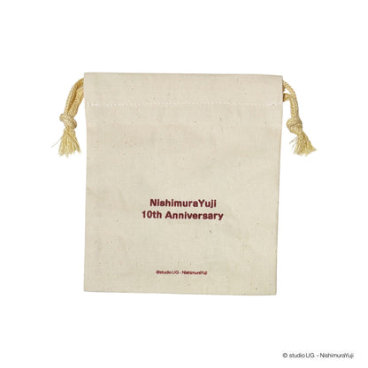 巾着　スタジオUG　ごきげんぱんだ　NishimuraYuji 10th Anniv