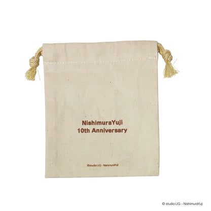 巾着　スタジオUG　こねずみ　NishimuraYuji 10th Anniv