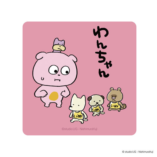 キャラクターステッカー　スタジオUG　考えすぎ ぴこちゃん　SNSイラスト
