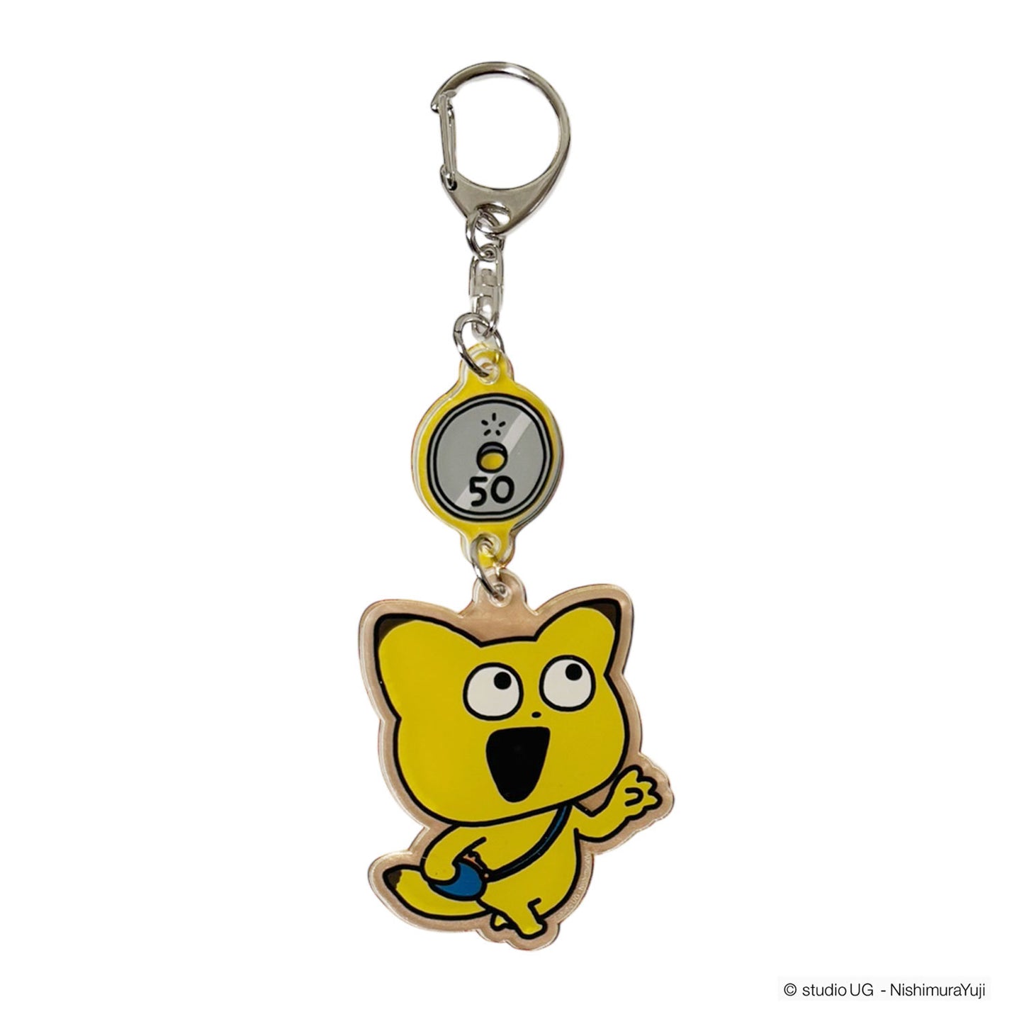 2連アクリルキーホルダー　スタジオUG　金田こん　(あの　すみません)