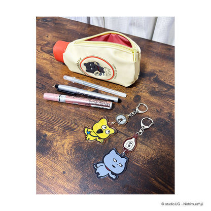 わるめのねこのカロリーをどうぞ　マヨネーズポーチ