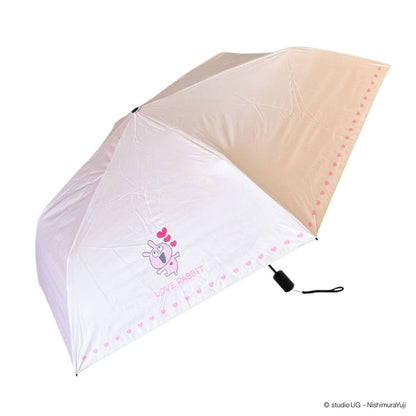晴雨兼用折りたたみ傘　スタジオUG　ラビット