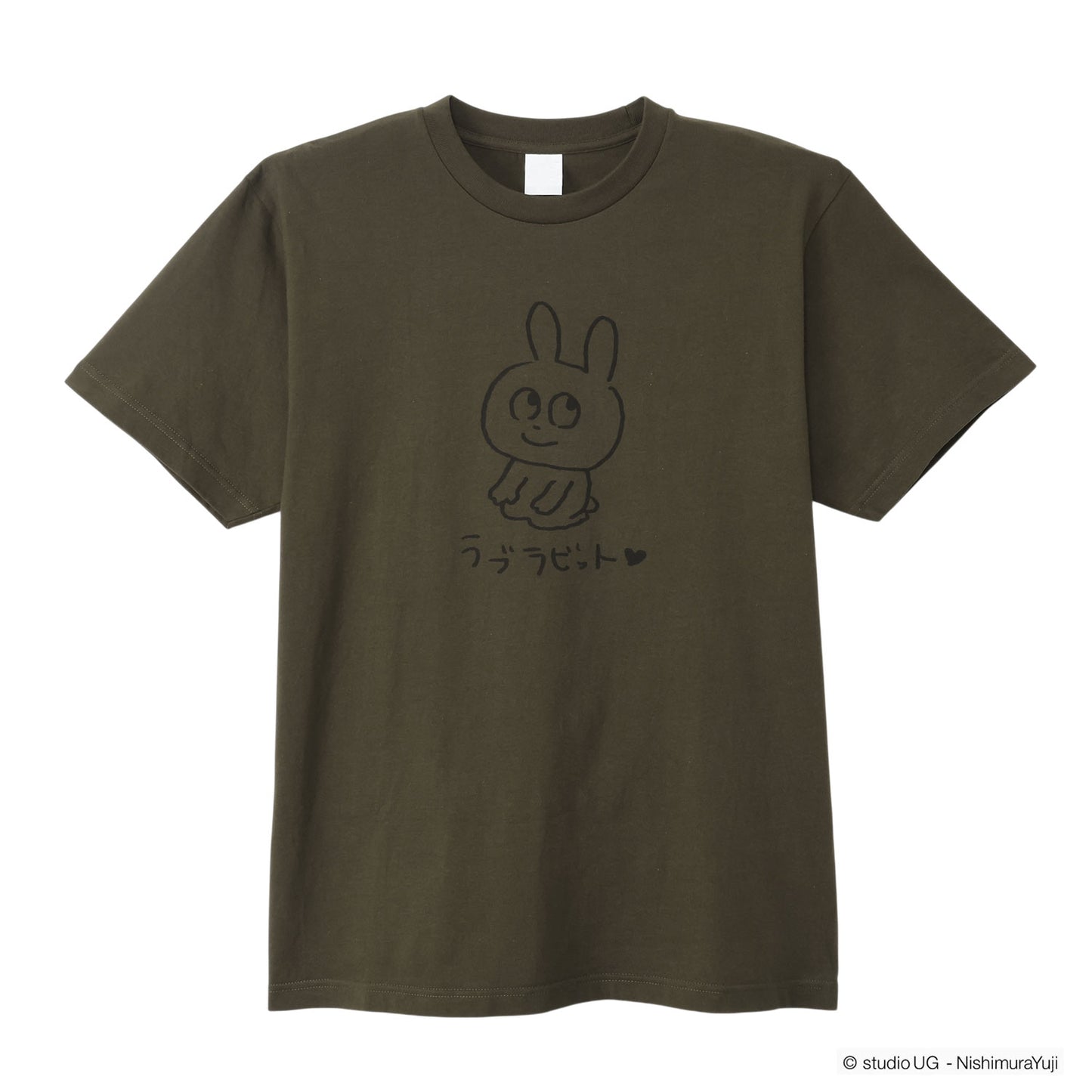 Ｔシャツ　スタジオＵＧ　ラブラビット　ブログで描いたやつ（ラブラビット）