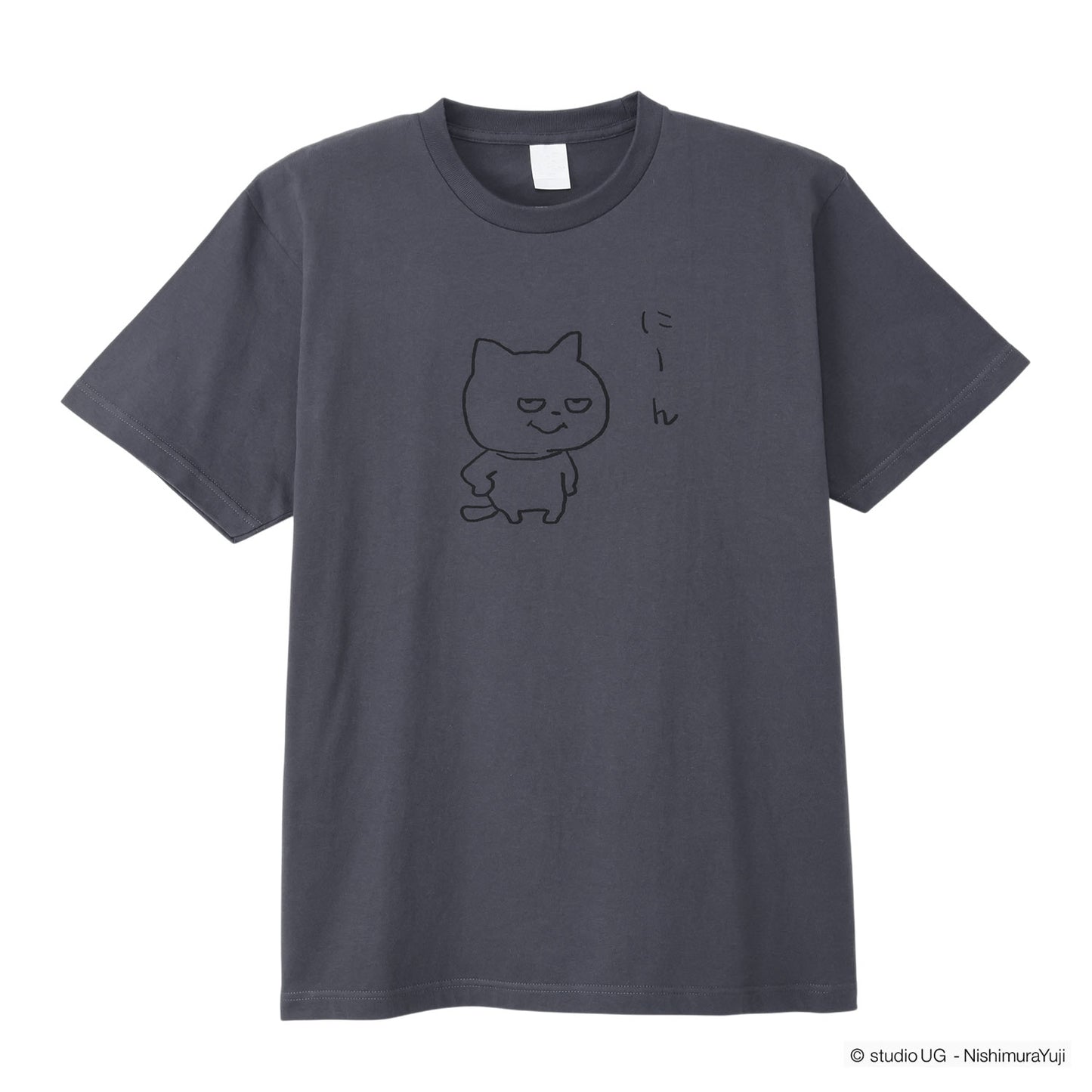 Ｔシャツ　スタジオＵＧ　わるめのねこ　ブログで描いたやつ（にーん）