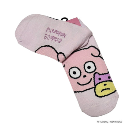 キャラックス　靴下　スタジオUG　考えすぎ ぴこちゃん　アップ　LPU