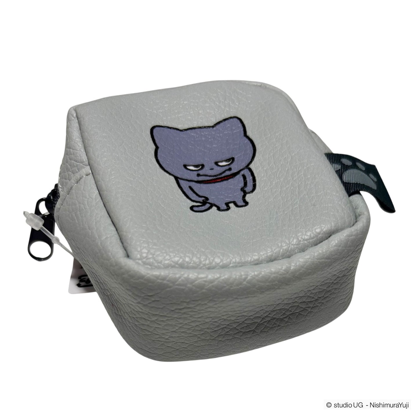 カラビナ付きミニポーチ　スタジオUG　わるめのねこ