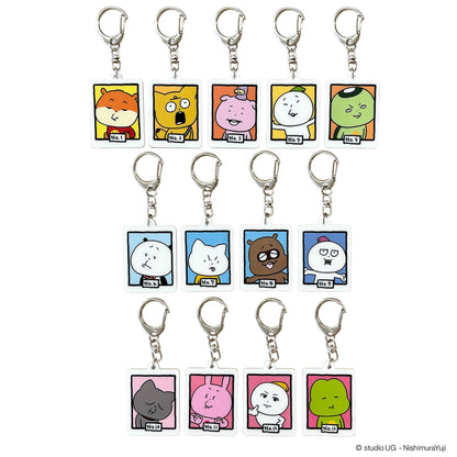 いいカオ選手権大会　ブラインドアクリルキーホルダー　単品