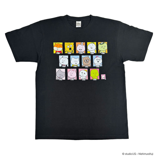 いいカオ選手権大会　Tシャツ　BK