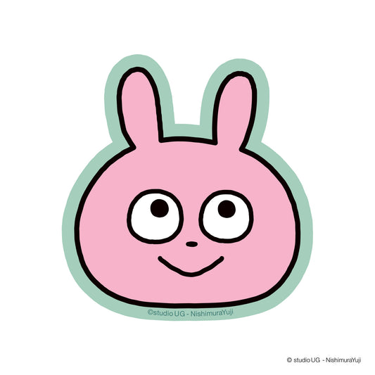 キャラクターステッカー　スタジオUG　ラブラビット　フェイスGR