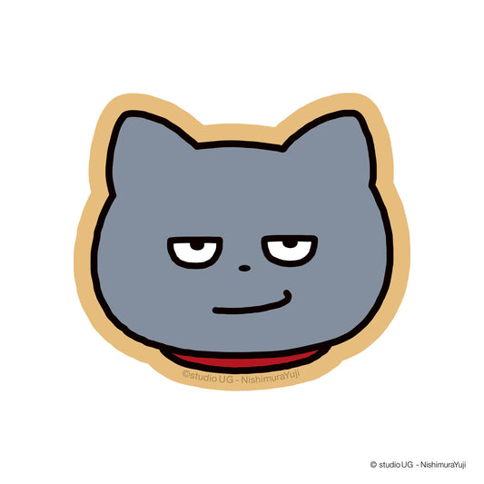キャラクターステッカー　スタジオUG　わるめのねこ　フェイスYE
