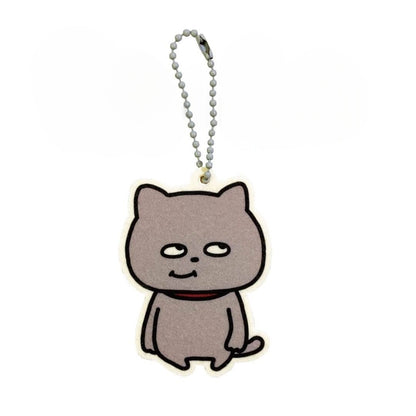フェルトキーホルダー　わるめのねこ