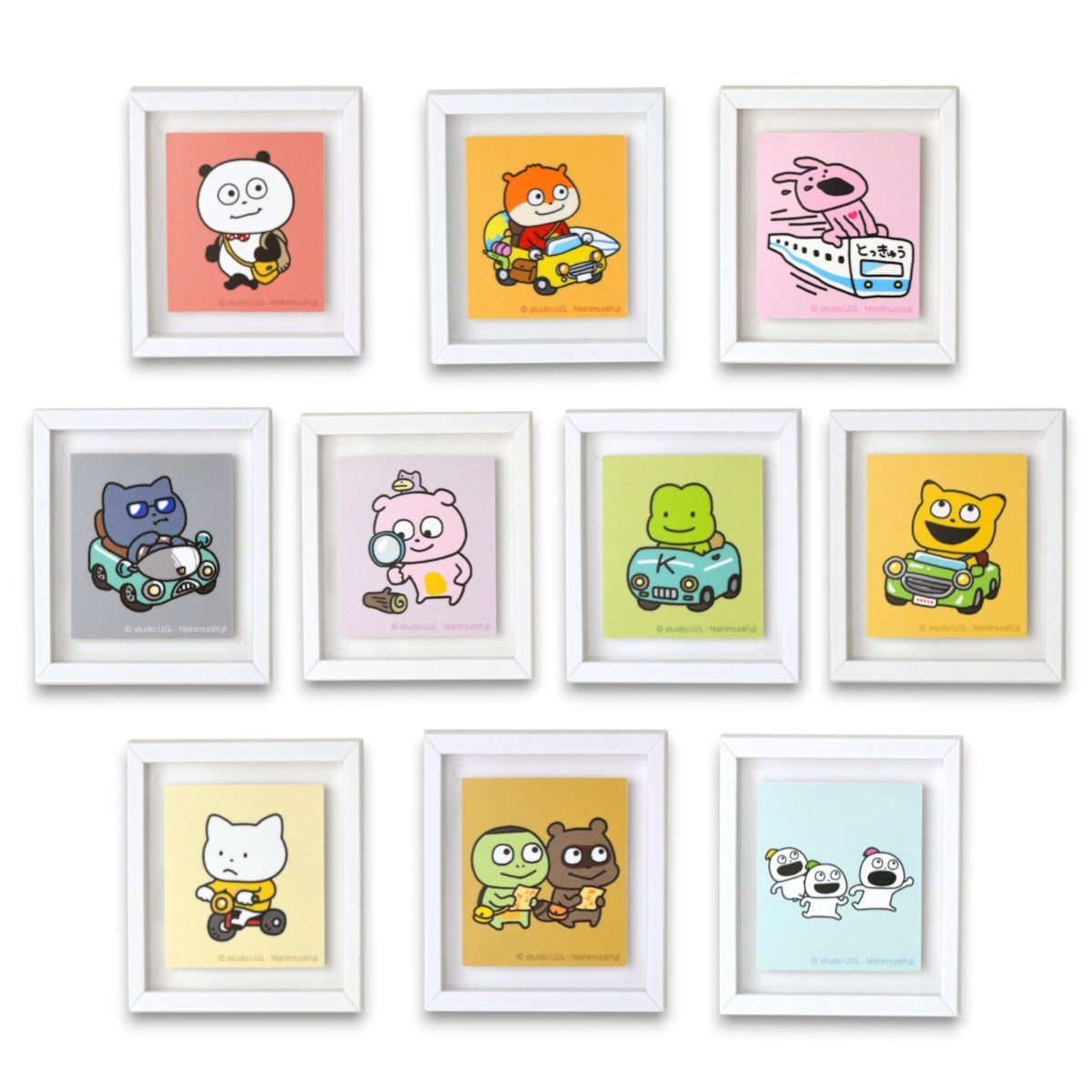 フレームマグネット　その1　アソート10pcs　BOX