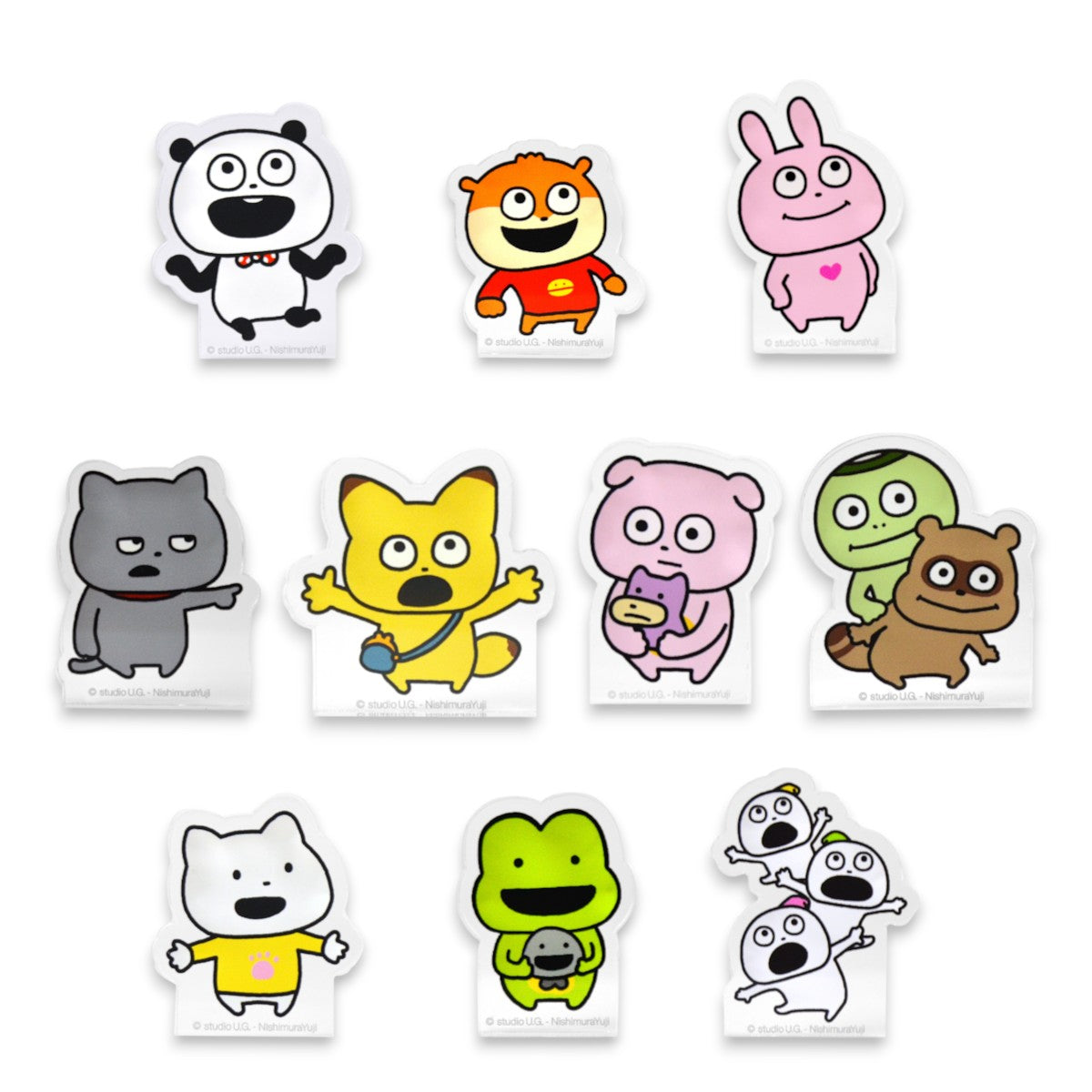 アクリルフィギュア　その1　全10種