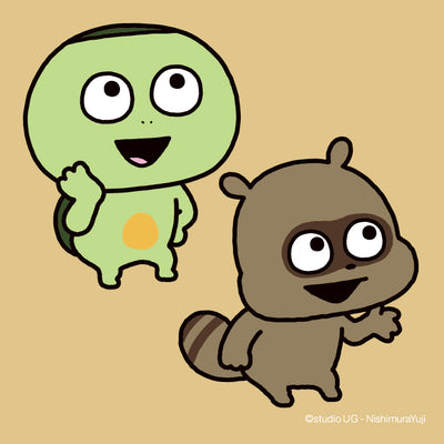 かっぱとたぬき